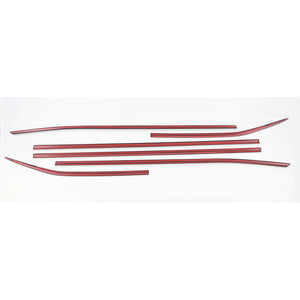 Trim Illusion - Gloss Black Tape-on Window Trim Set 20-23 Toyota Highlander 6 PCS