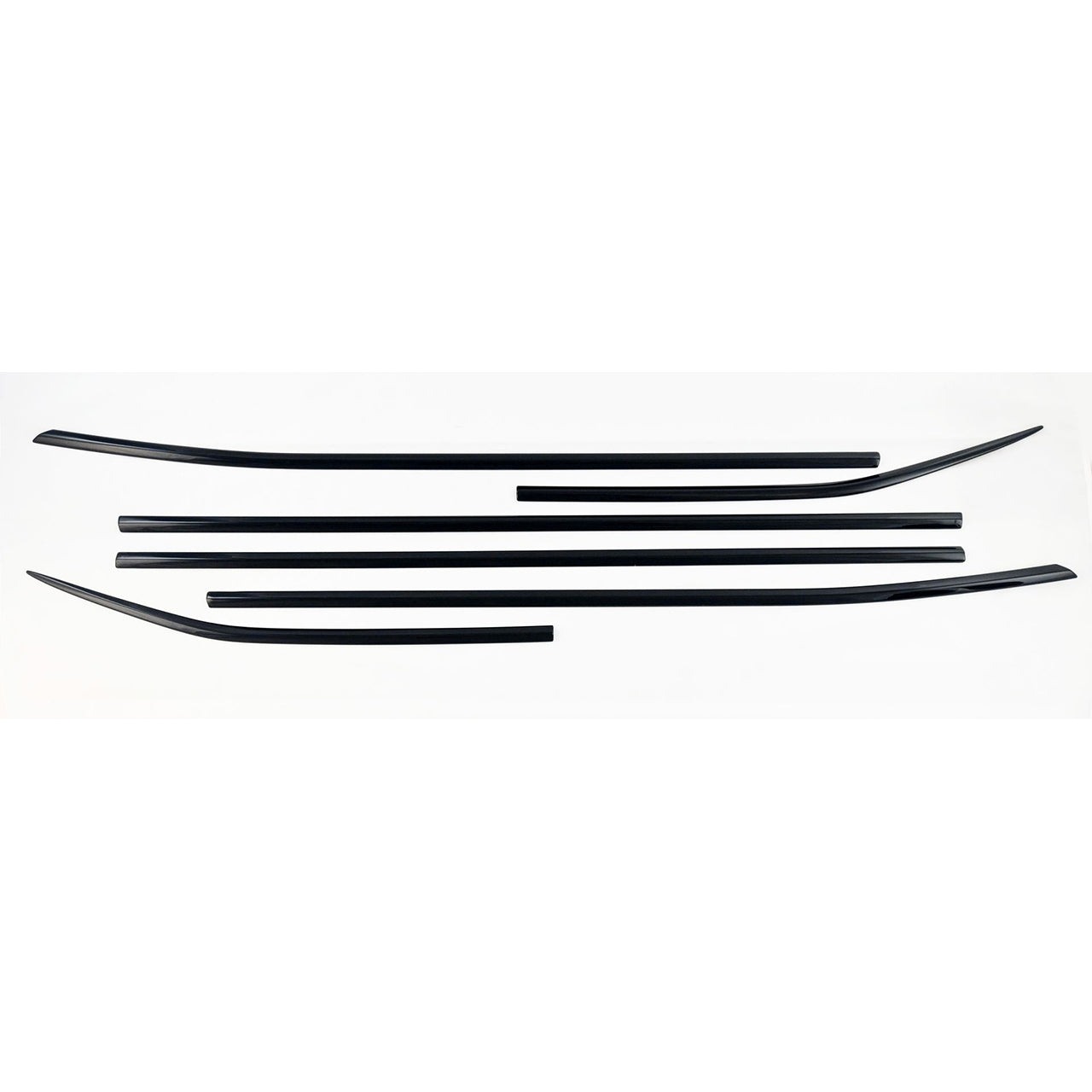Trim Illusion - Gloss Black Tape-on Window Trim Set 20-23 Toyota Highlander 6 PCS