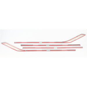 Trim Illusion - Gloss Black Tape-on Window Trim Set 19-23 Nissan Altima 6 PCS