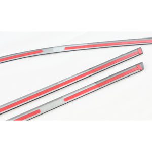 Trim Illusion - Gloss Black Tape-on Window Trim Set 21-23 Nissan Rogue 6 PCS