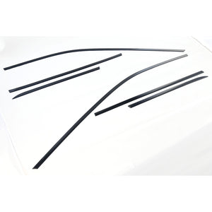 Trim Illusion - Gloss Black Tape-on Window Trim Set 21-23 Nissan Rogue 6 PCS
