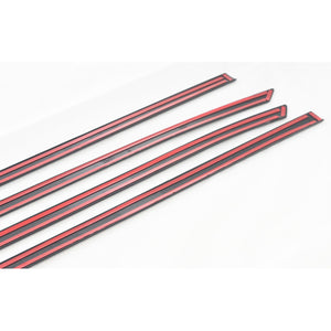 Trim Illusion - Gloss Black Tape-on Window Trim Set 21-23 Nissan Pathfinder 4 PCS