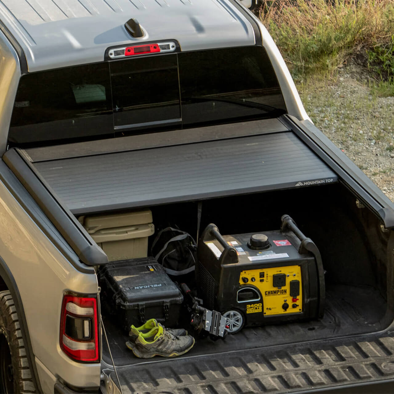 Mountain Top EVO-M Retractable Tonneau Cover - Dodge RAM | Truck